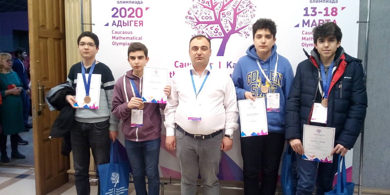 Հայաստանի դպրոցականների թիմը 4 մեդալ է նվաճել մաթեմատիկական օլիմպիադայում