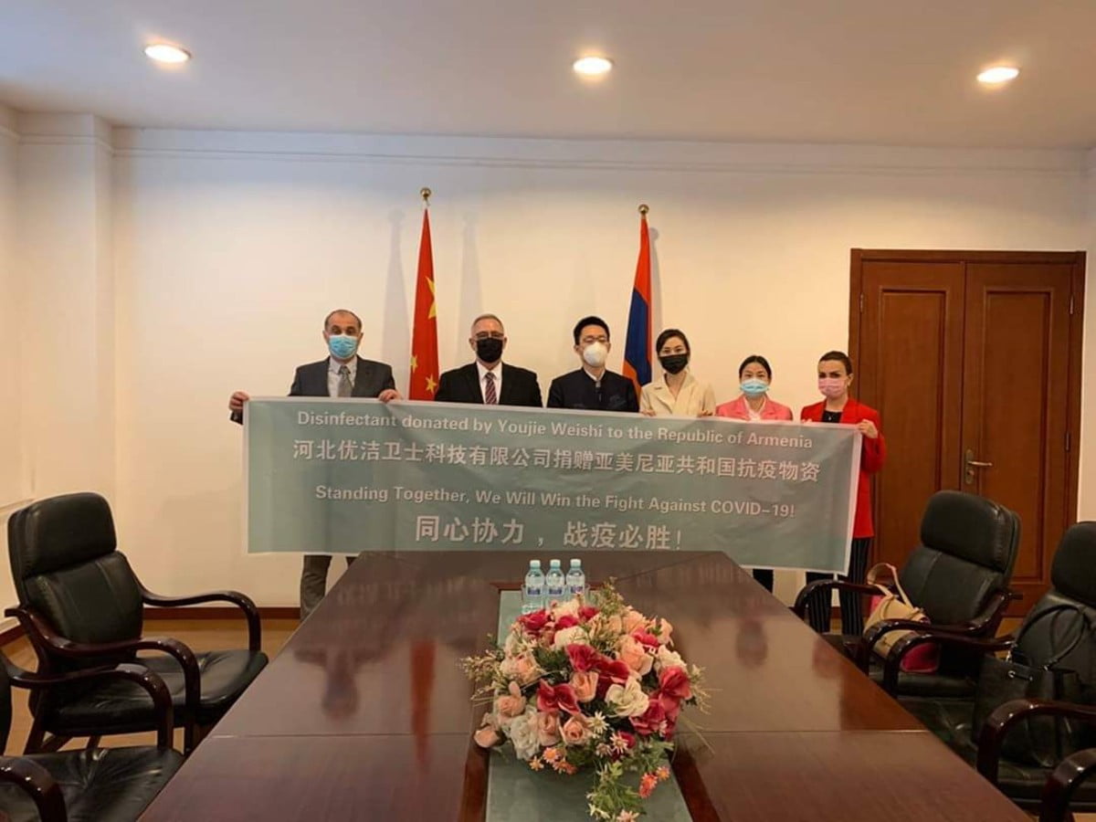 Չինաստանի կողմից Հայաստանին կտրամադրվեն նոր միջոցներ Covid-19-ի դեմ պայքարի համար