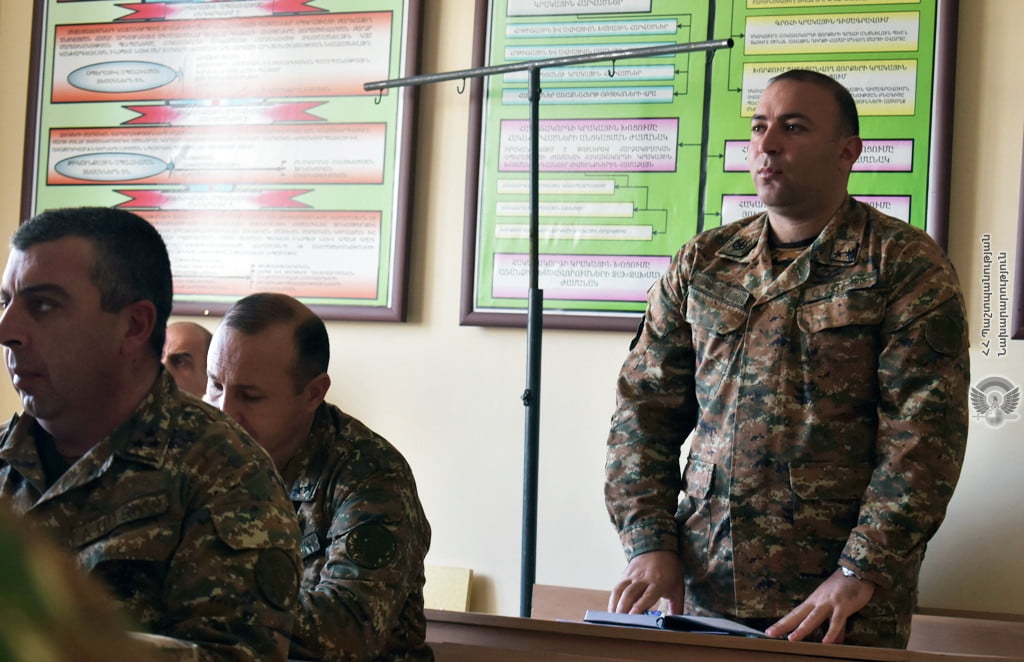 5-րդ զորամիավորումում ամփոփվել են կատարված աշխատանքները