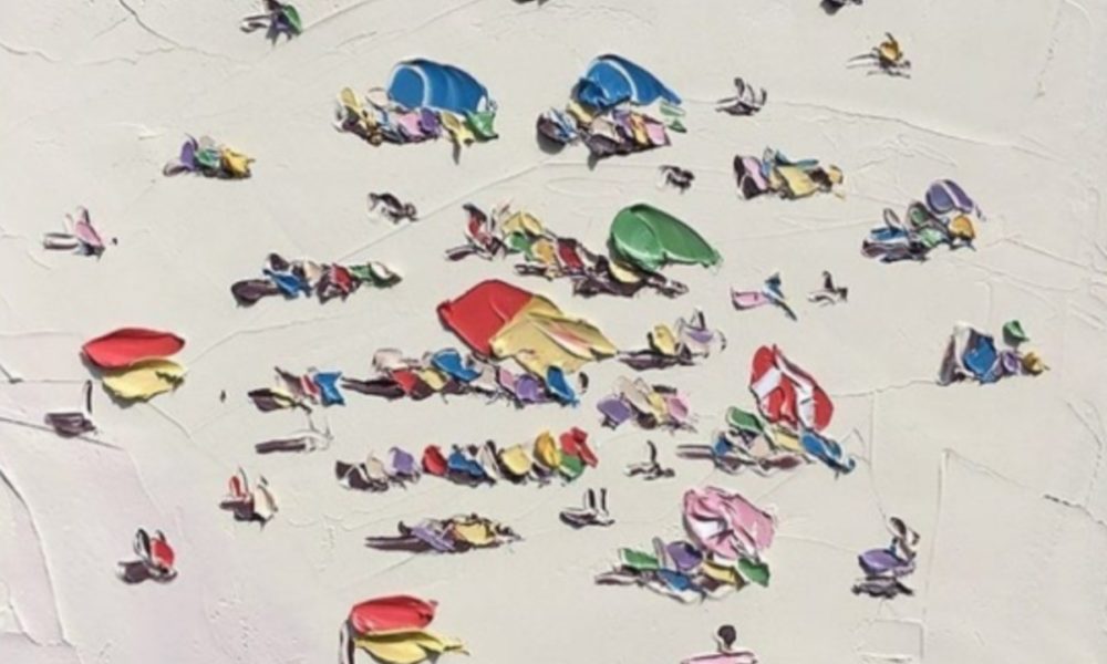 Նկարչուհի Սալի Ուեստի Լողափերի ուսումնասիրությունները