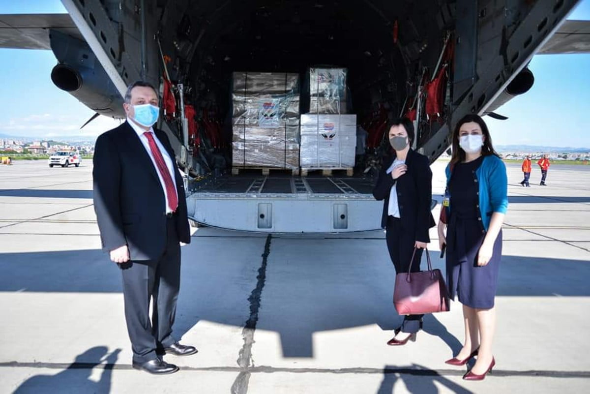 Լիտվայից Հայաստան է փոխադրվել 10 600 դեմքի պաշտպանիչ վահան․ ԱԳՆ