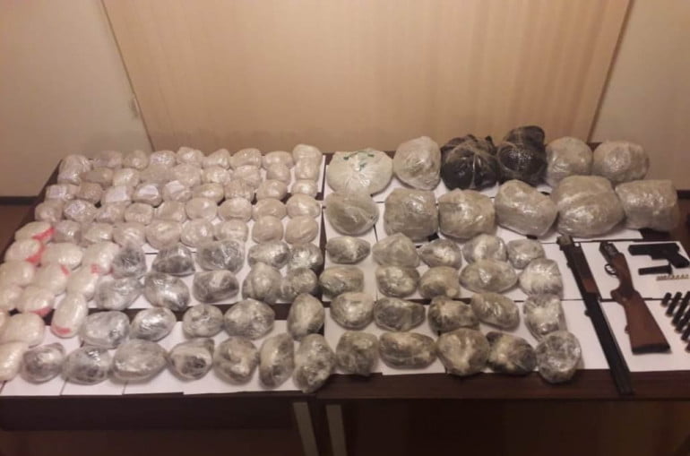 Ադրբեջանում կանխվել է 115կգ թմրանյութ և զենք մտցնելու փորձը