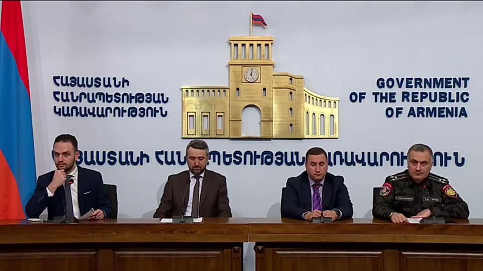 ՊՆ նախարարի, ԿԳՄՍ նախարարի և ՀՀ ոստիկանության պետի տեղակալների մամուլի ասուլիսը (ՏԵՍԱՆՅՈւԹ)