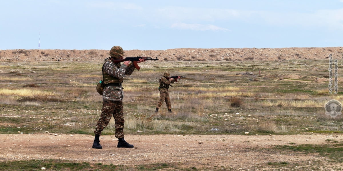 Կրակային պատրաստության պարապմունք բանակում