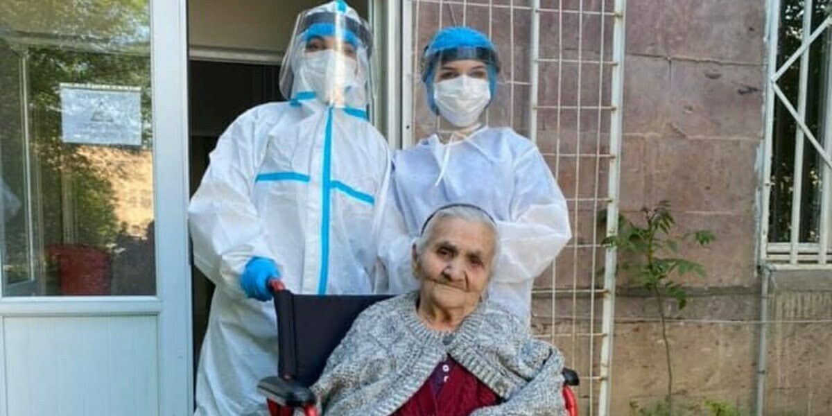 Հայաստանում 94-ամյա կինը հաղթահարել է կորոնավիրուսը