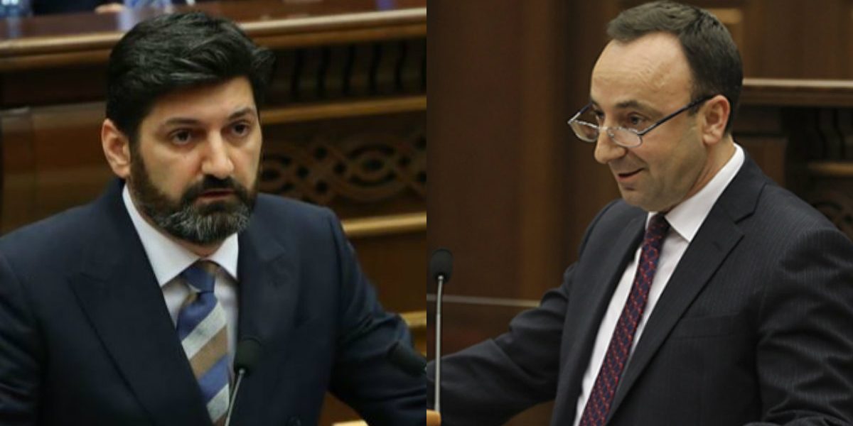 Հրայր Թովմասյանն ու Վահե Գրիգորյանը չեն ստանում պարգևավճար