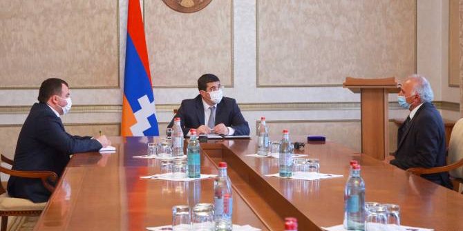 Արցախի նախագահը պարգևատրել է Շուշիի տեխնոլոգիական համալսարանի դասախոսին