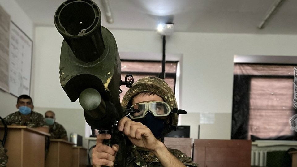 ՀՕՊ պարապմունք՝ վարժասարքի կիրառմամբ