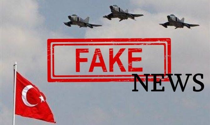 Թուրքական ինքնաթիռների Երևան շարժվելու տեղեկությունը կեղծ է․ Infocheck