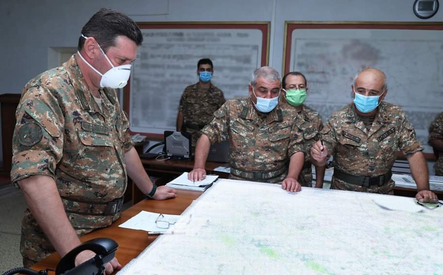 ԱՀ ՊԲ-ում անց են կացվել լայնածավալ մարտավարաշարային մարզումներ