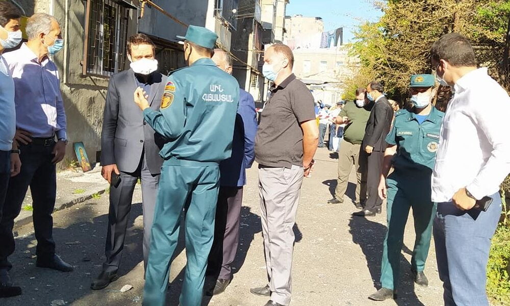 Պայթյունից տուժած բնակիչները կապահովվեն ժամանակավոր կացարաններով. Քաղաքապետ