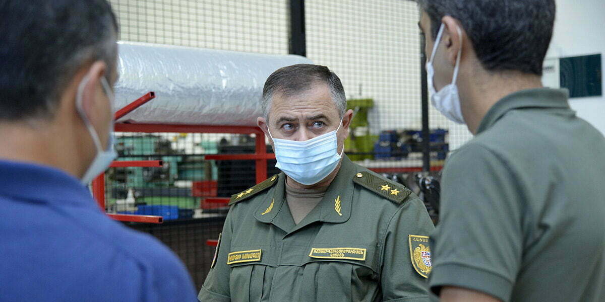 Արտակ Դավթյանն այցելում է ռազմարդյունաբերական համալիրի ձեռնարկություններ