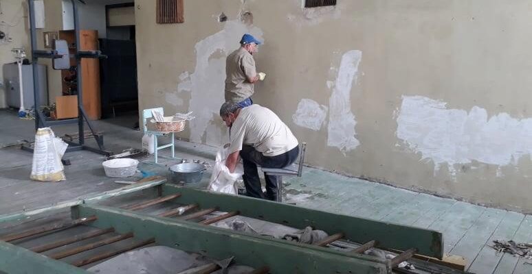 Վերանորոգվում է Շենգավիթի մանկապատանեկան մարզադպրոցի դահլիճը