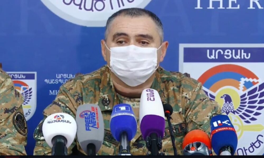 ՊԲ հրամանատարի տեղակալի ճեպազրույցը (ՏԵՍԱՆՅՈւԹ)