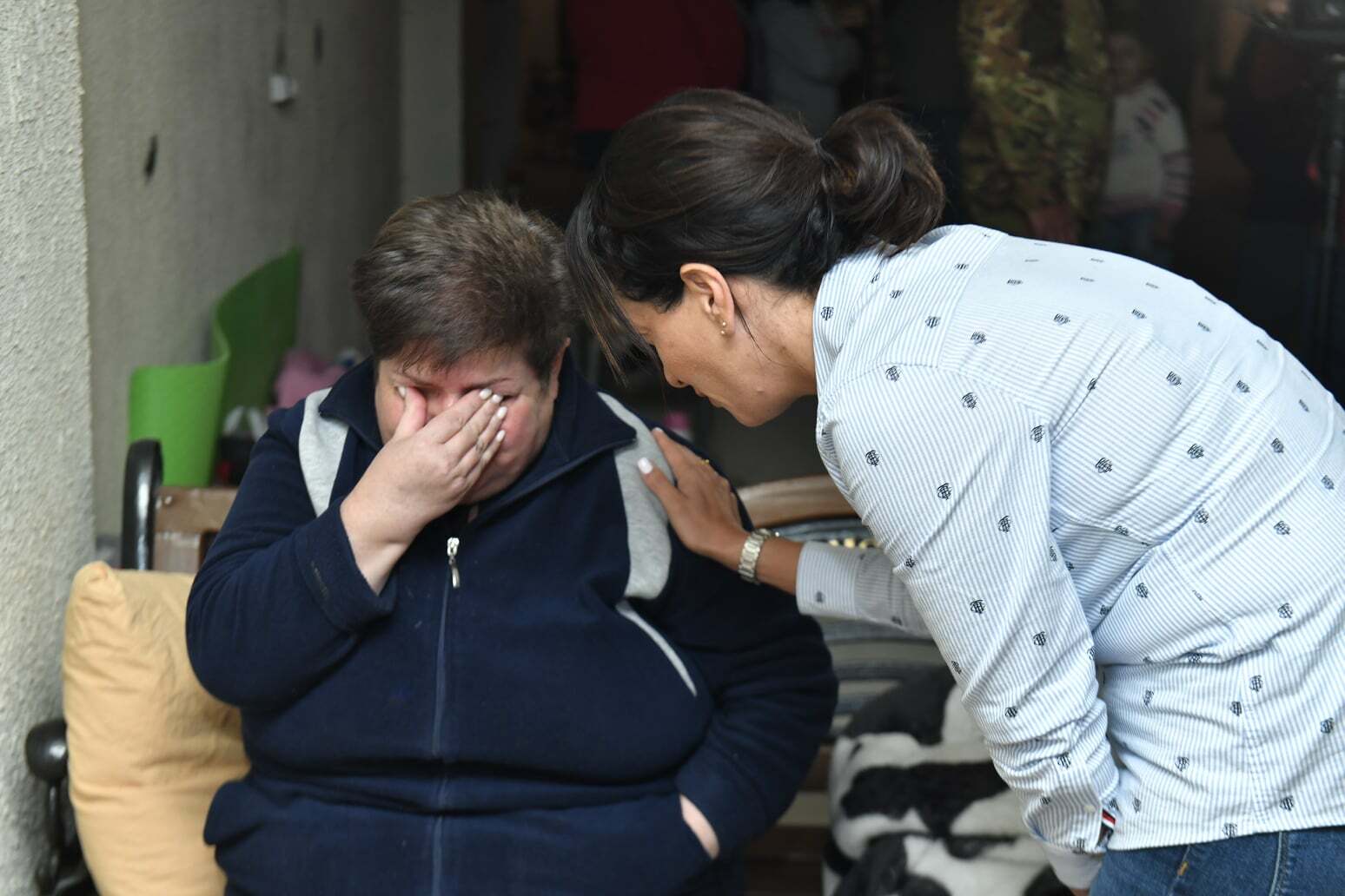 Ստեփանակերտի ապաստարաններում խաղաղ բնակիչներն ունեն բազմաթիվ կենցաղային խնդիրներ. Աննա Հակոբյան