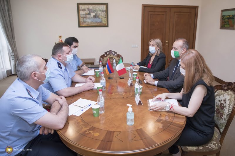 ՔԿ նախագահը ընդունել է ՀՀ-ում Իտալիայի արտակարգ և լիազոր դեսպանին