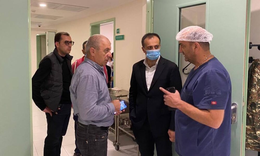 Արսեն Թորոսյանը Արցախում է