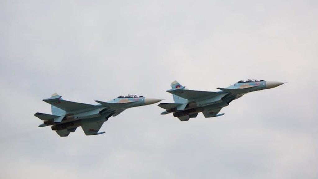 ՍՈՒ կործանիչները՝ Երևանի երկնքում (ՏԵՍԱՆՅՈւԹ)