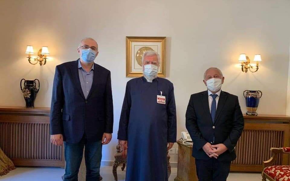 Արամ Ա-ն ընդունել է Լիբանանում ՀՀ դեսպան Վահագն Աթաբեկյանին