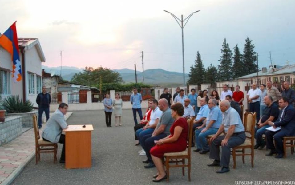 ԱՀ նախագահն այցելել է Ասկերանի շրջանի Բերքաձոր համայնք