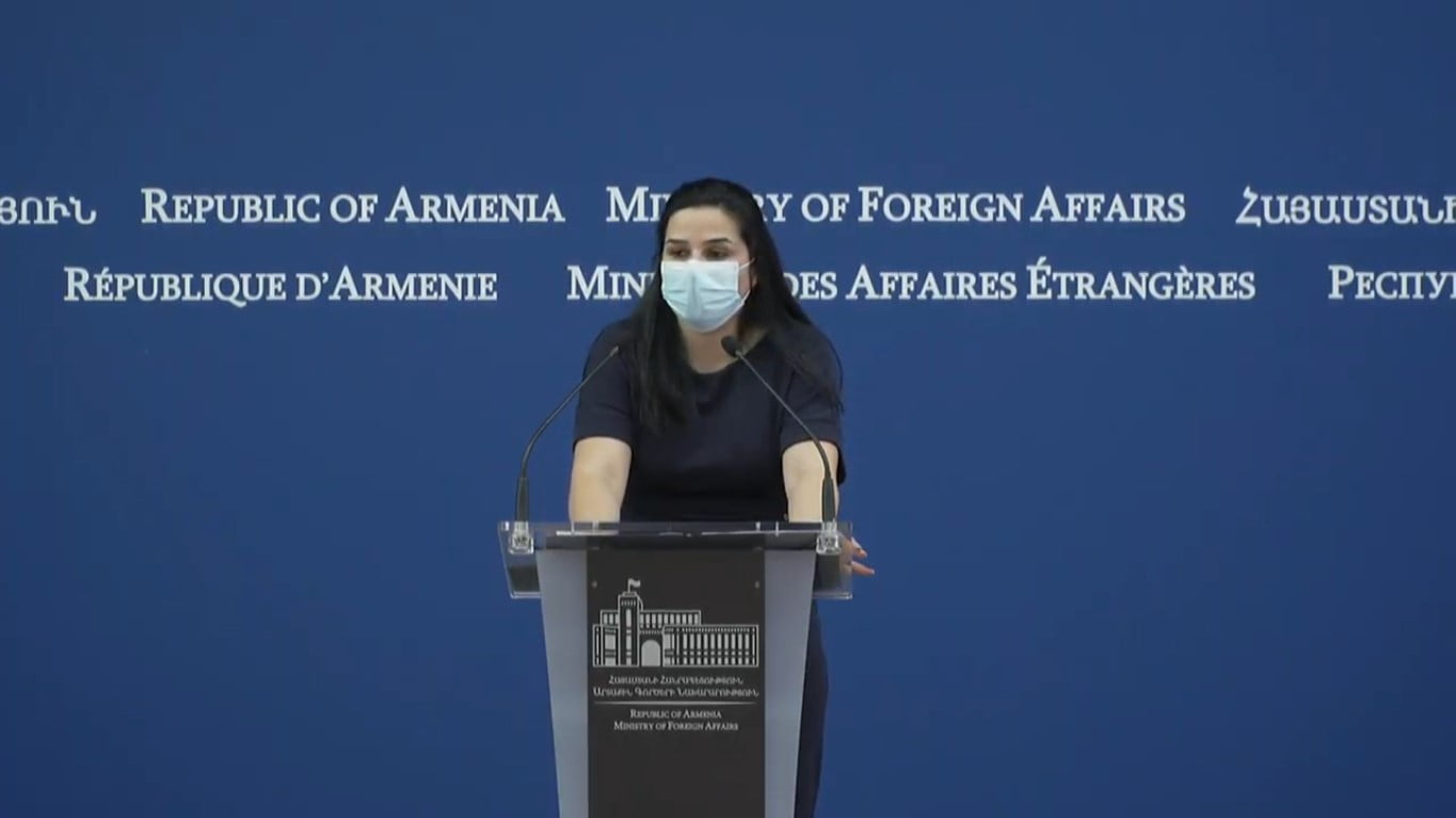 Աննա Նաղդալյանը մամուլի ասուլիսը (ՈւՂԻՂ ԵԹԵՐ)