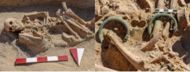 Վանում ուրարտացի կնոջ գերեզման են պեղել, որում շատ զարդեր են հայտնաբերվել