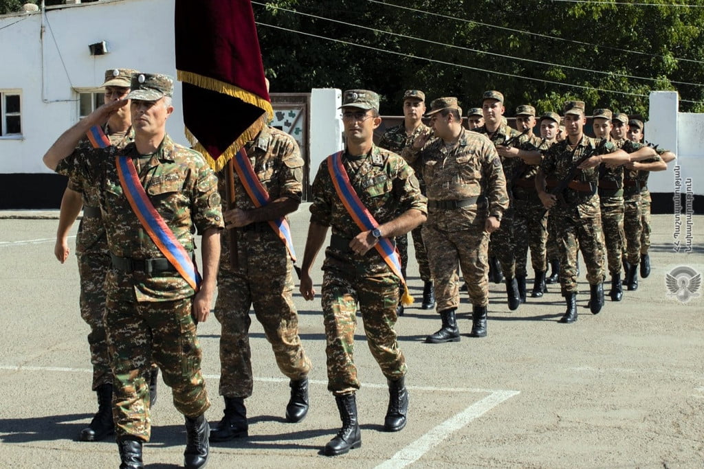 Զինվորական երդման հանդիսավոր արարողություն բանակում