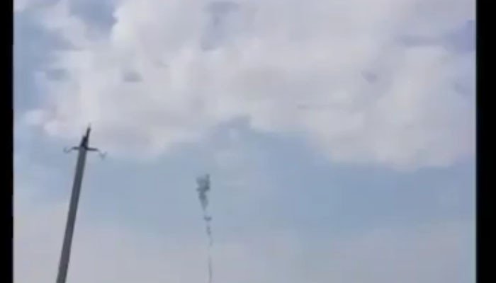 Մի կադրում երկու անօդաչու սարքի խոցում. Մարտունի (ՏԵՍԱՆՅՈւԹ)