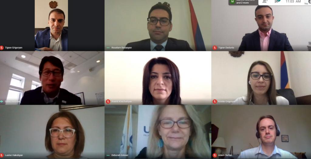 Ռուստամ Բադասյանը հրաժեշտ է տվել ԱՄՆ ՄԶԳ հայաստանյան առաքելության ղեկավարին