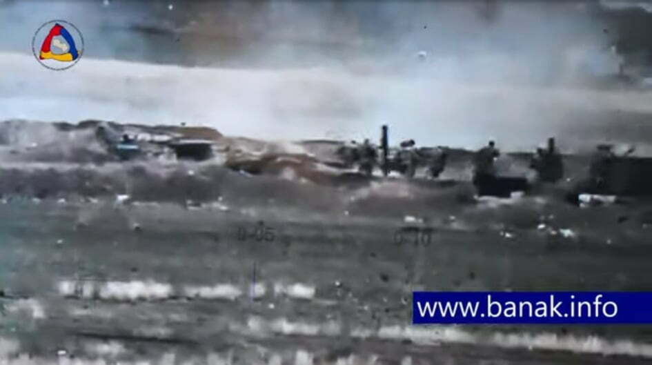 Ադրբեջանցիները փախչում են իրենց դիրքերից հայկական կողմի պատասխան կրակի արդյունքում և ոչնչացվում (ՏԵՍԱՆՅՈւԹ)