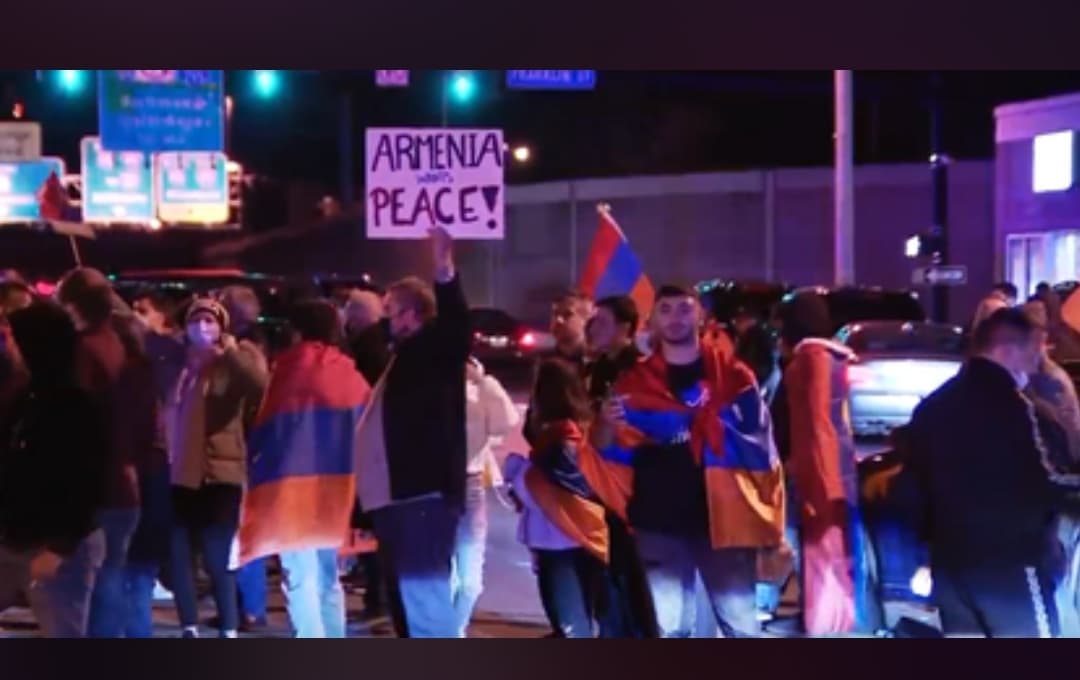 Ալեքսանդրիայում բողոքի ակցիա է իրականացվել ի աջակցություն Հայաստանի