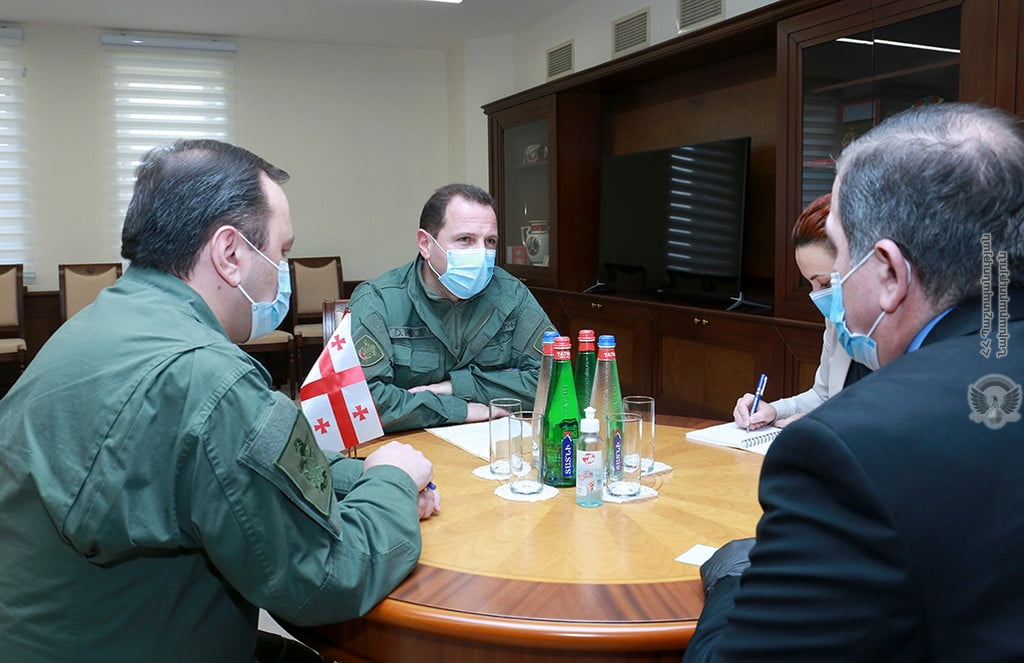 Դավիթ Տոնոյանը ընդունել է Վրաստանի դեսպանին. քննարկվել է սահմանային իրավիճակը