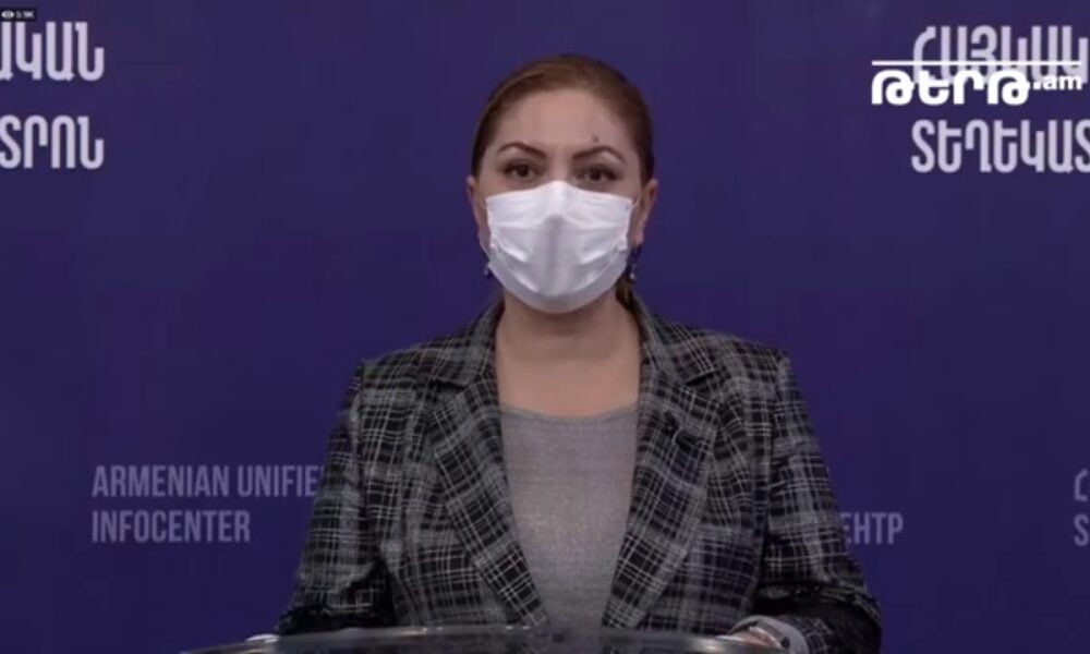 Նոր կորոնավիրուսով վարակավածների ընդհանուր թիվն ամեն օր աճում է 500-ով. Լուսինե Պարոնյան