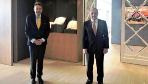Զոհրաբ Մնացականյանը Ժնևում հանդիպել է Կարմիր խաչի միջազգային կոմիտեի նախագահի հետ