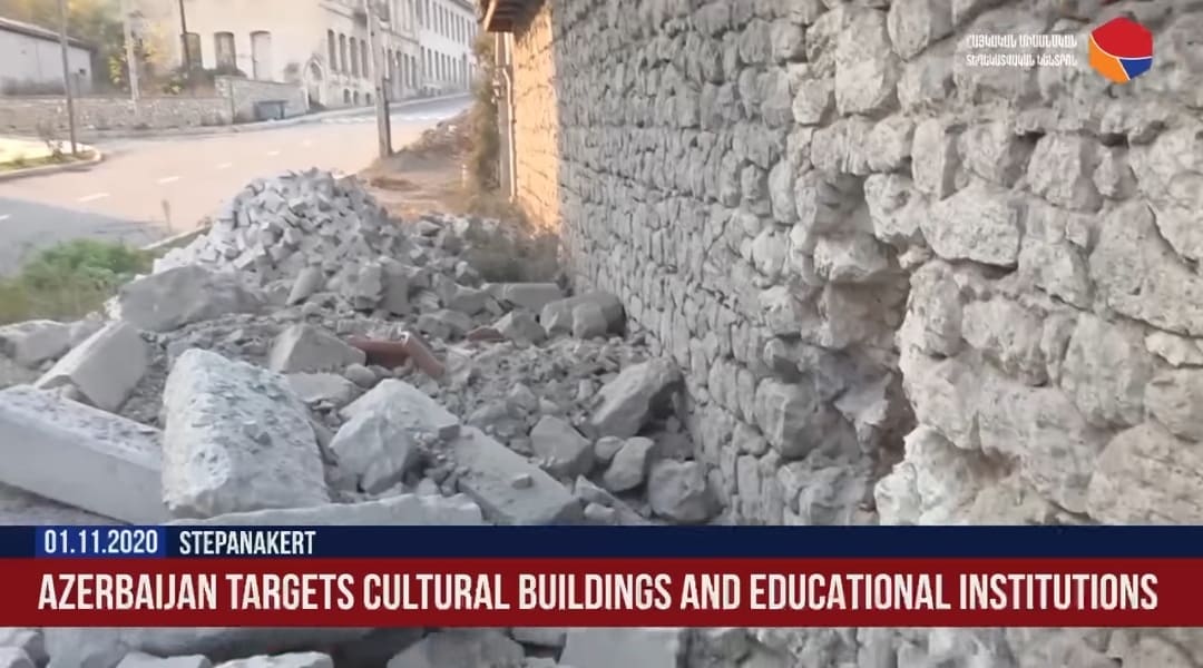 Ադրբեջանը Շուշիում թիրախավորել է մշակութային և կրթական օբյեկտներ (ՏԵՍԱՆՅՈւԹ)