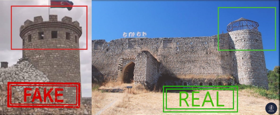 Շուշիի բերդի գրավման տեսանյութը կեղծ է. այն նկարահանվել է այլ վայրում