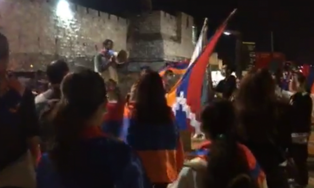 Երուսաղեմում իսրայելահայերը քայլերթ են անցկացրել (ՏԵՍԱՆՅՈւԹ)