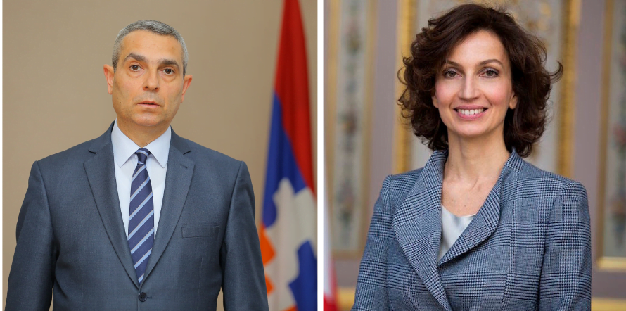 Արցախի ԱԳՆ նախարարը նամակ է հղել ՅՈՒՆԵՍԿՕ-ի գլխավոր տնօրեն Օդրի Ազուլեին