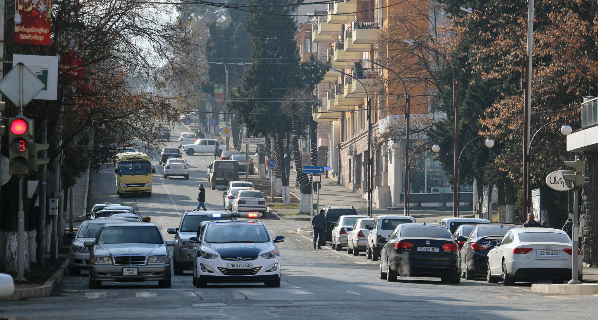 Խստորեն արգելվում է մեքենան վարել առանց համարանիշի․ Արցախի ոստիկանություն