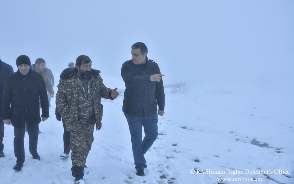 Մեկնարկել է ՄԻՊ-ի գլխավորած աշխատանքային խմբի այցը Սյունիքի մարզի սահմանամերձ գյուղեր