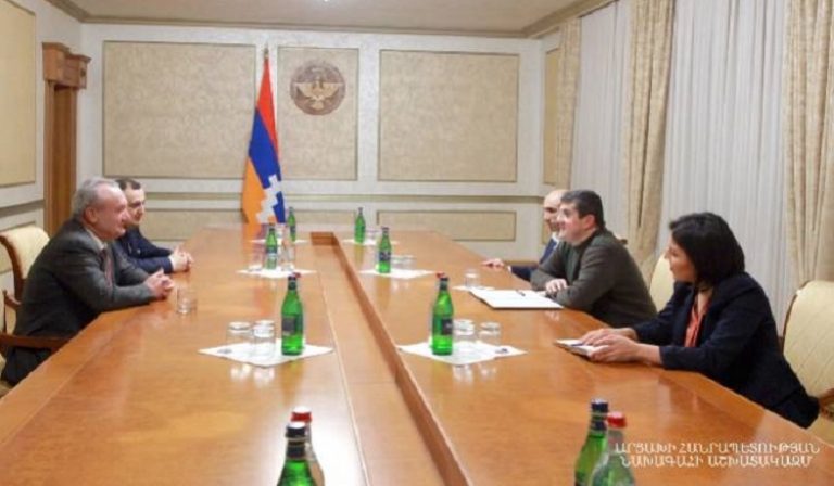 Արցախի նախագահն ընդունել է ՀՀ ԿԳՄՍ նախարարին