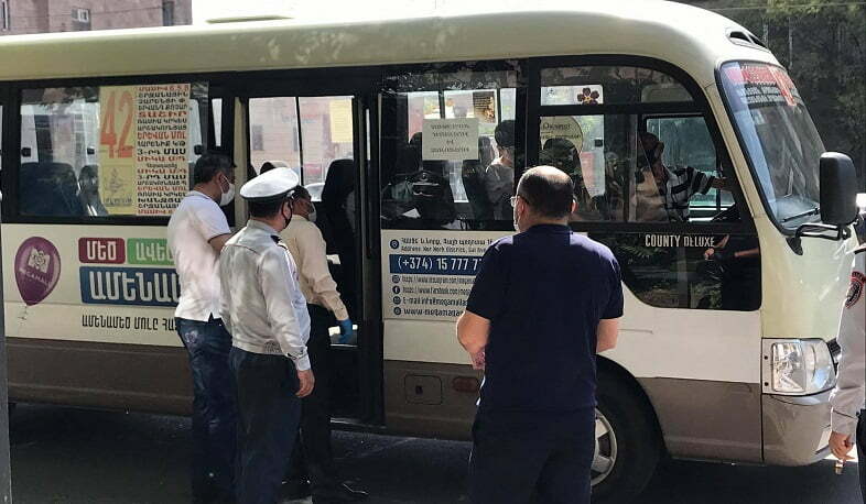 Հանրային տրանսպորտում վերահսկողական աշխատանքները շարունակվում են