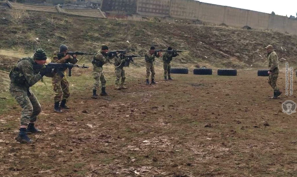 Անցկացվել են մարտավարական մասնագիտական պարապմունքներ