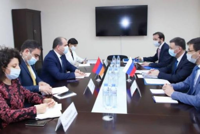 ՀՀ և ՌԴ ԱԳ-երի միջև քննարկվել է ՀԱՊԿ համագործակցության արդիական թեմաների լայն շրջանակ