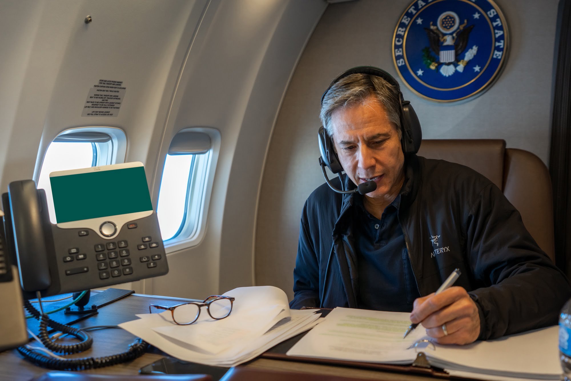 ԱՄՆ պետքարտուղարն ու Ֆրանսիայի ԱԳ նախարարը քննարկել են ԼՂ հարցը