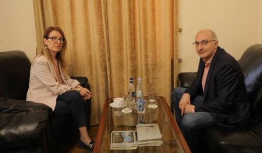 Մանե Թանդիլյանը այցելել է Հայաստան համահայկական հիմնադրամ