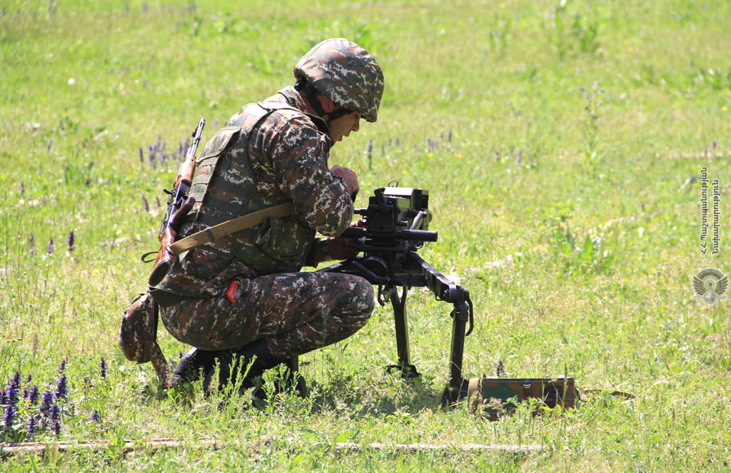 3-րդ զորամիավորումում անցկացվել են ցուցադրական պարապմունքներ