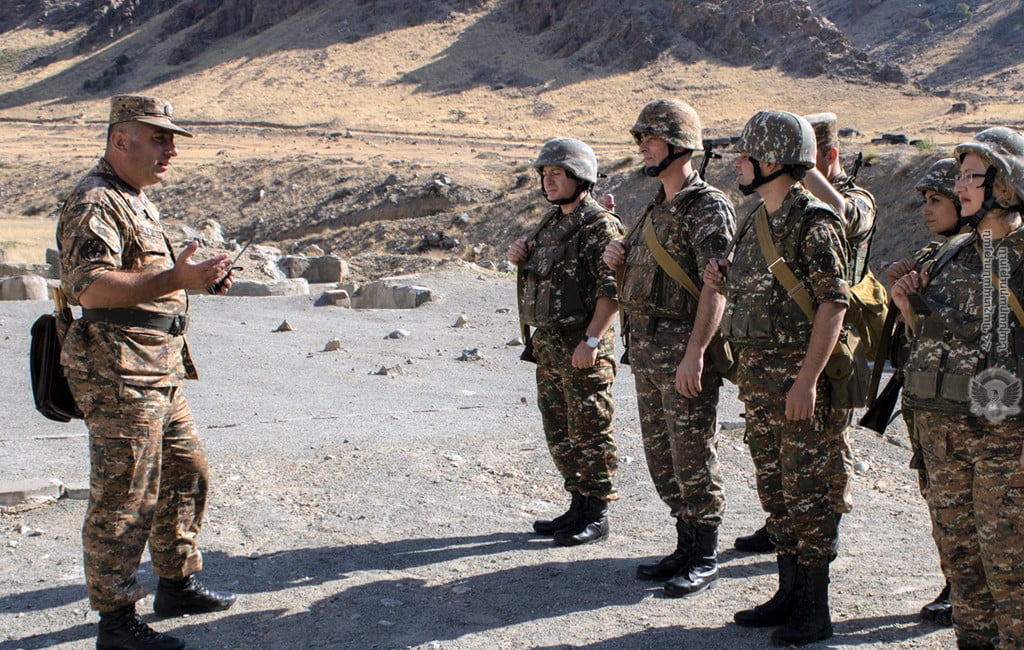 Անցկացվել են կրակային պատրաստության գործնական պարապմունքներ