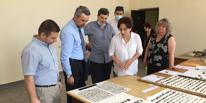 Արա Խզմալյանն աշխատանքային այց է կատարել ԿԳՄՍ Պատմամշակութային ժառանգության գիտահետազոտական կենտրոն