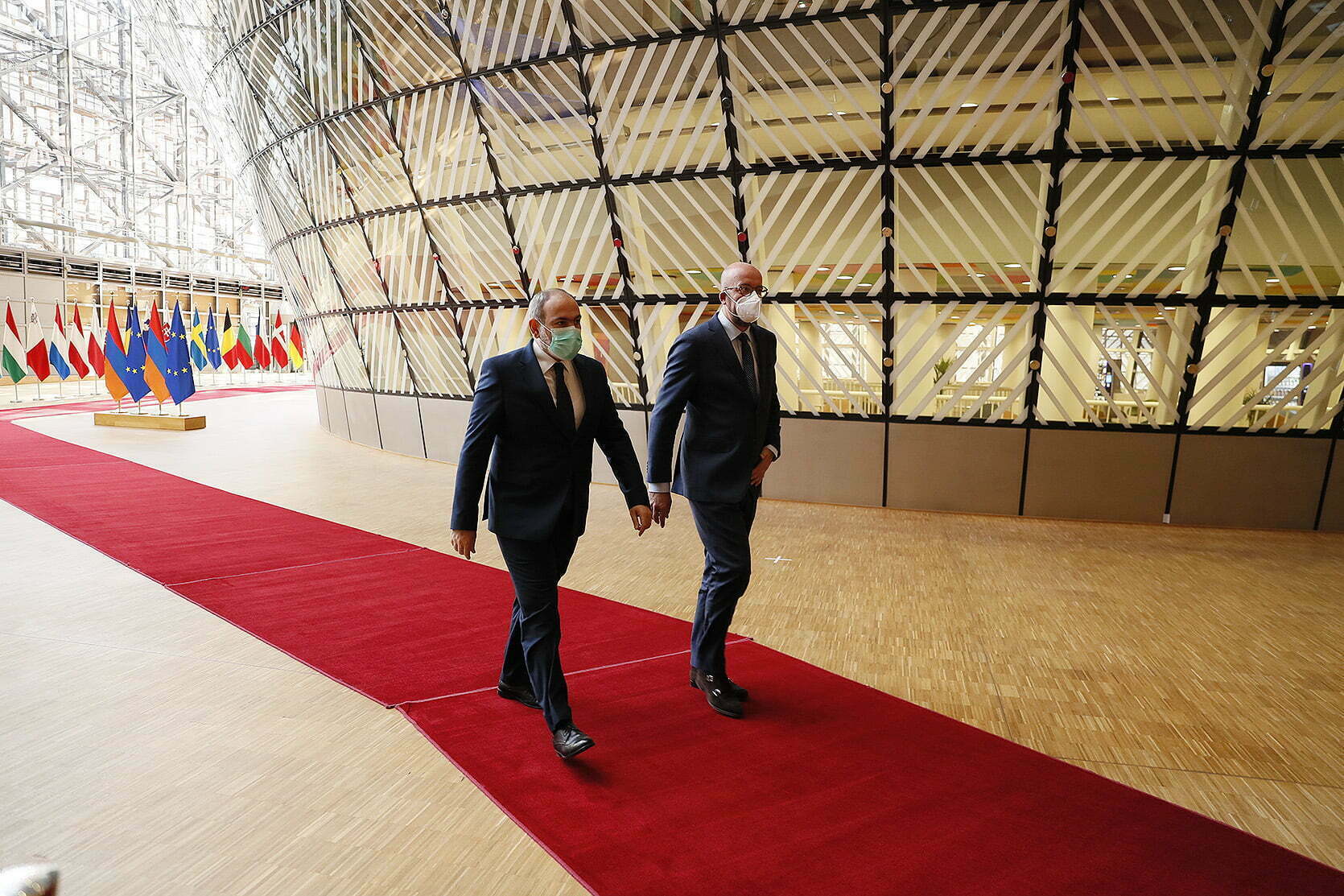 Փաշինյանն ու Միշելը քննարկել են ԵՄ-ի հետ պայմանագրի ընթացքը